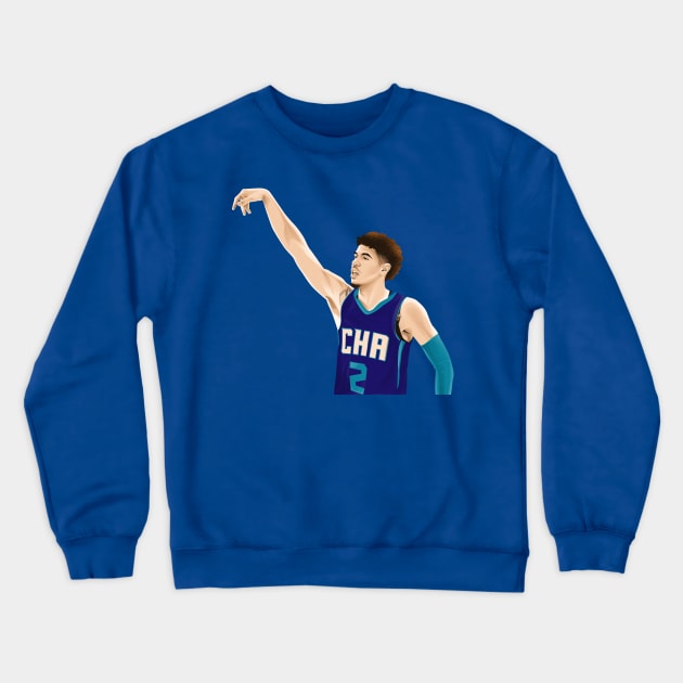 Lamelo Ball Crewneck Sweatshirt by knnthmrctn